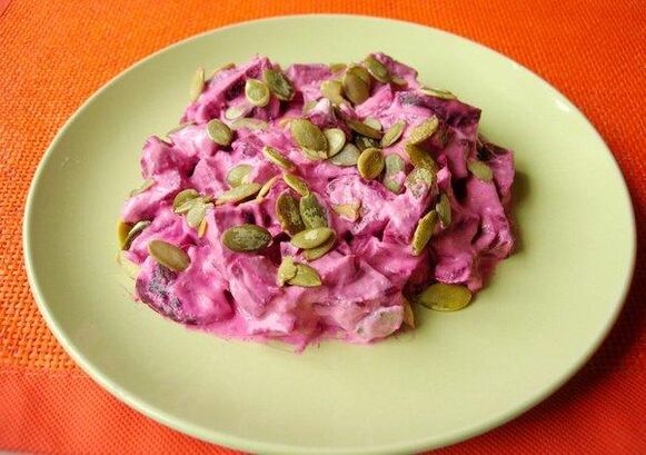 Pumpkin seed salad saves prostatitis