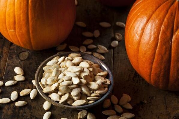 Pumpkin seeds of prostatitis
